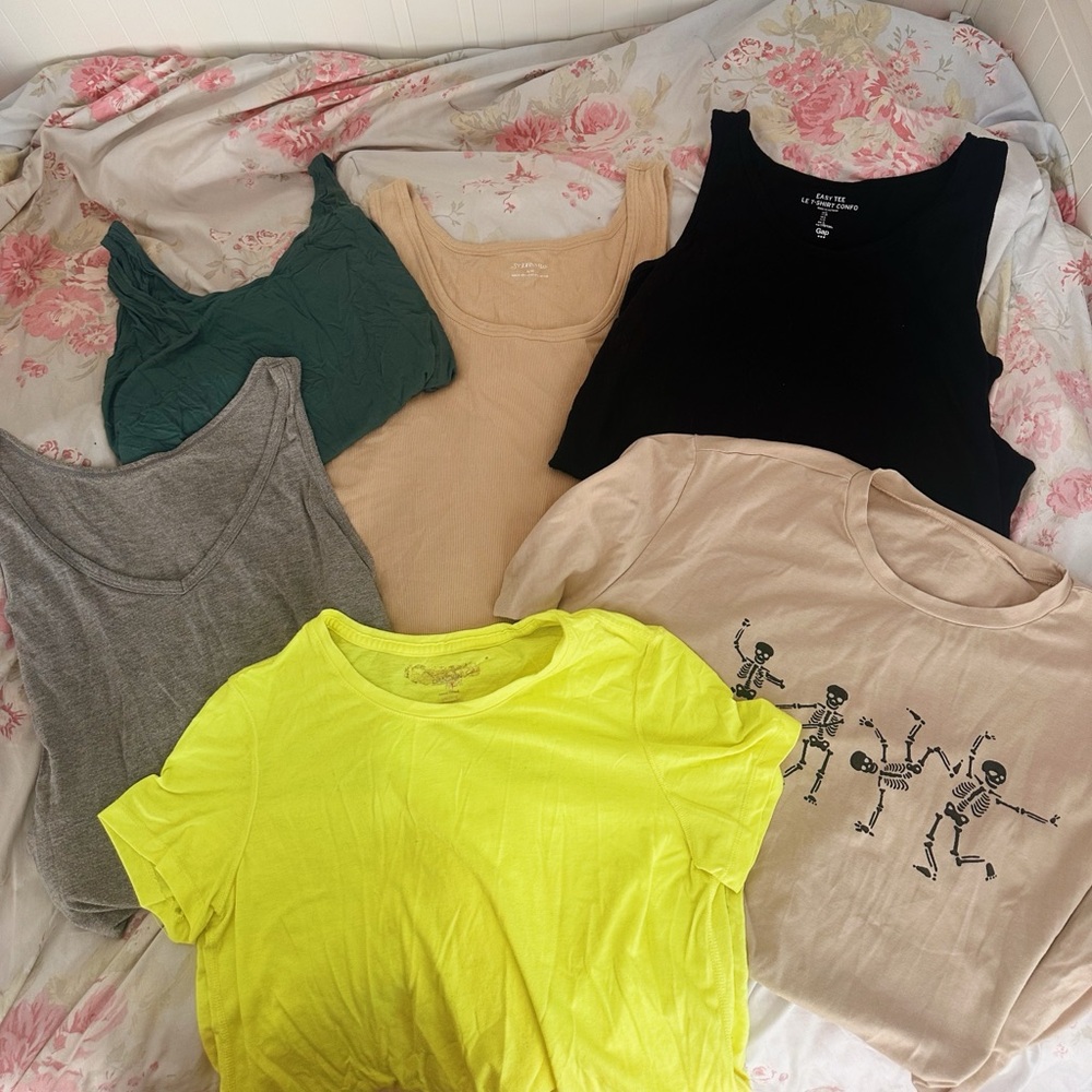 Colorful Tank and Tee Collection